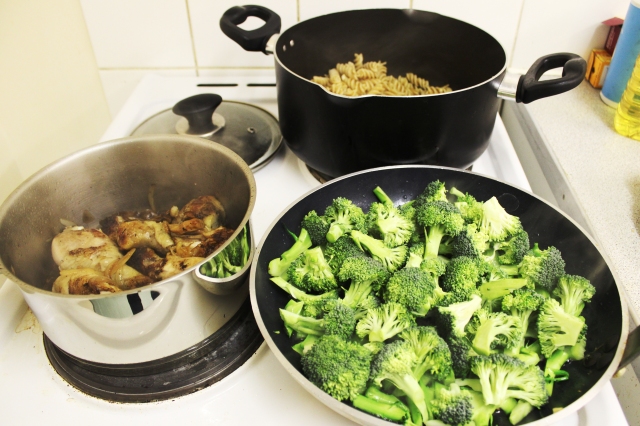 Broccoli Pasta with Chicken 3