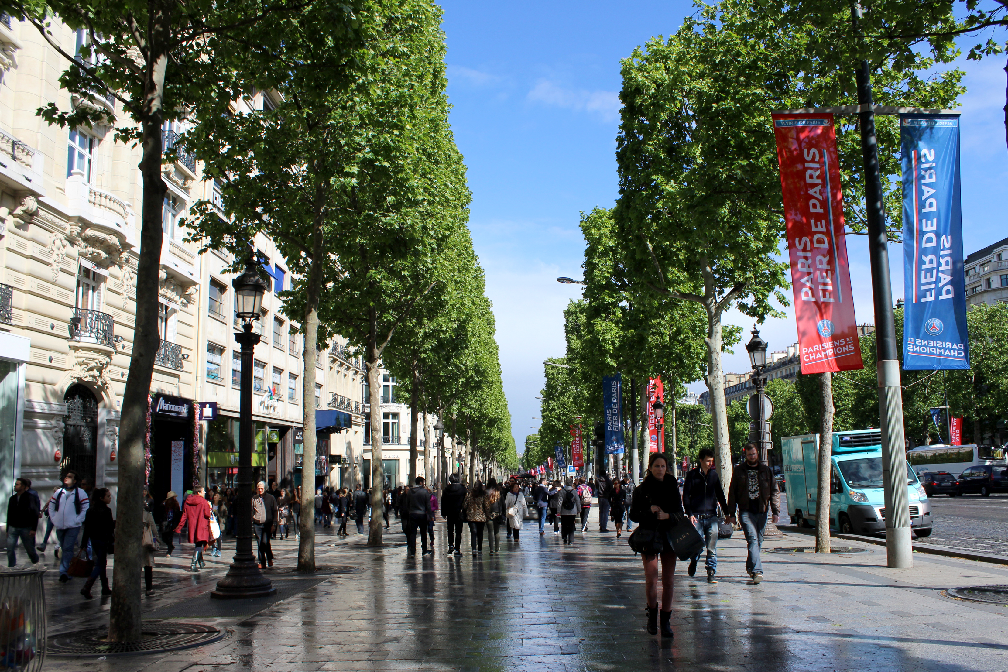 Shopping for Macarons at Ladurée on Champs Elysées